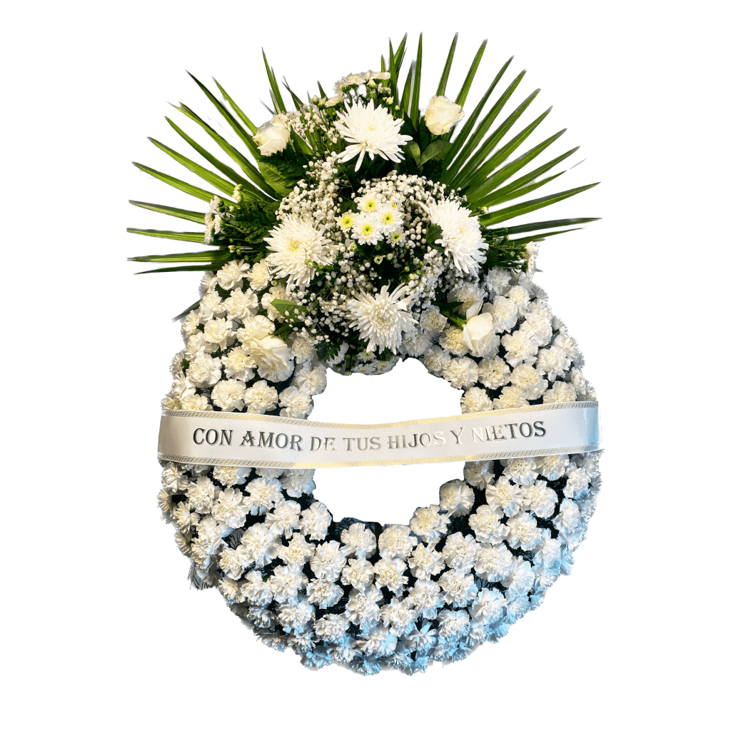 corona de flores 1