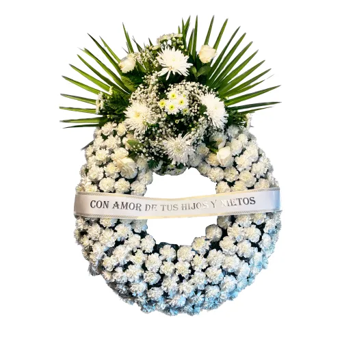 corona de flores 1